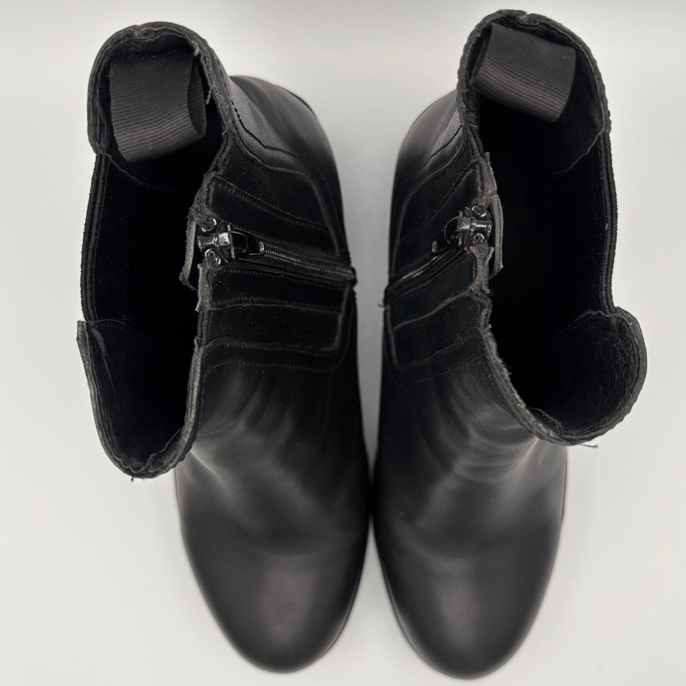 Jeffrey Campbell Black Ankle Boots - Picture 4 of 11